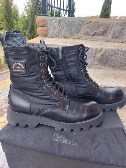 Демисизонные ботинки Karl Lagerfeld