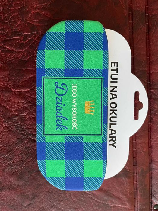 etui na okulary "jego wysokość dziadek"