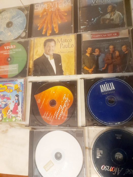 Conjunto de 15 Cds Diversos