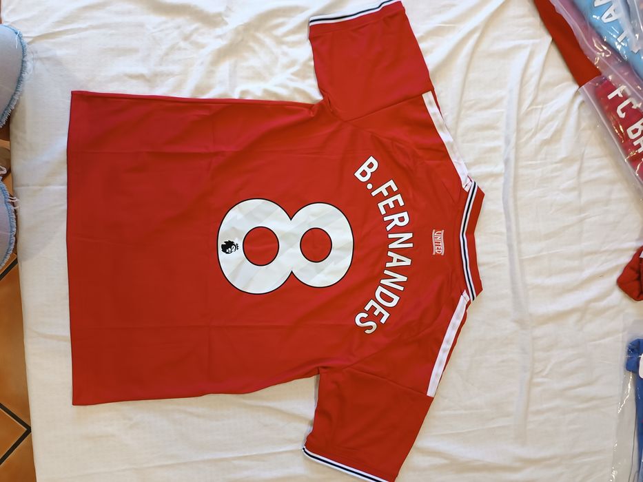Equipamento Bruno Fernandes Manchester United 26/27