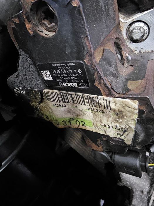 Двигун OM 642 MERCEDES OM 651 і інші є vag audi