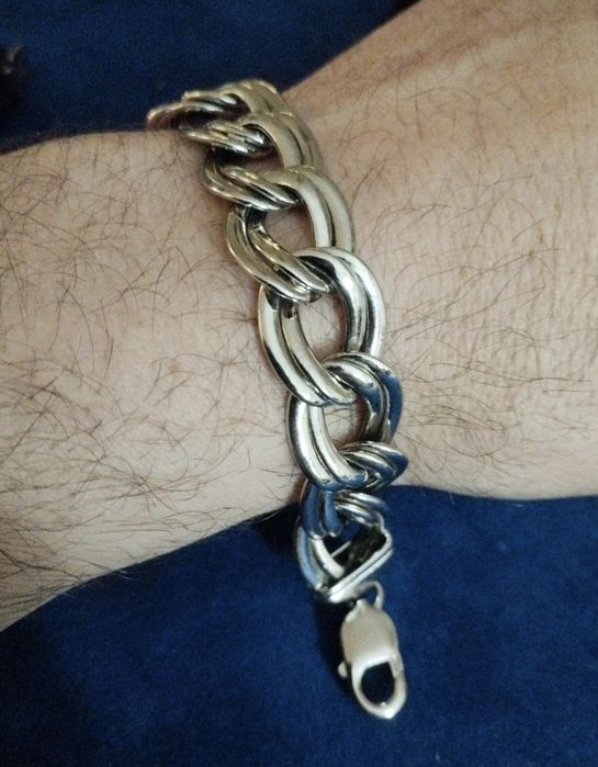 Pulseira em prata de lei