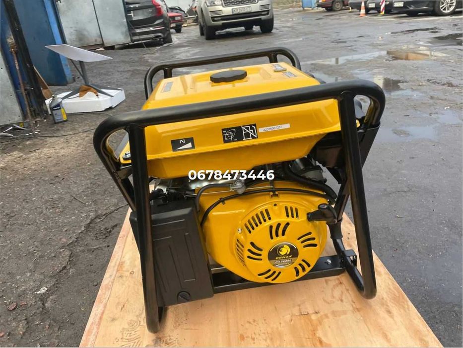 ГЕНЕРАТОР BENZA Bancada BX6000 AVR 6kW 230V Бензин Іспанія ДОСТАВКА