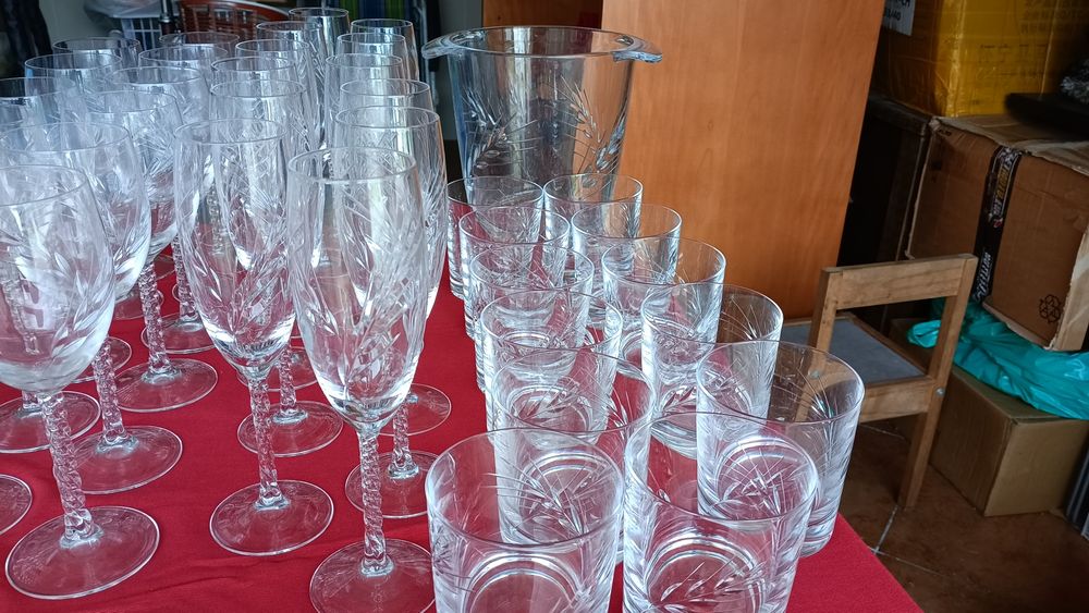 Copos de cristal Atlantis