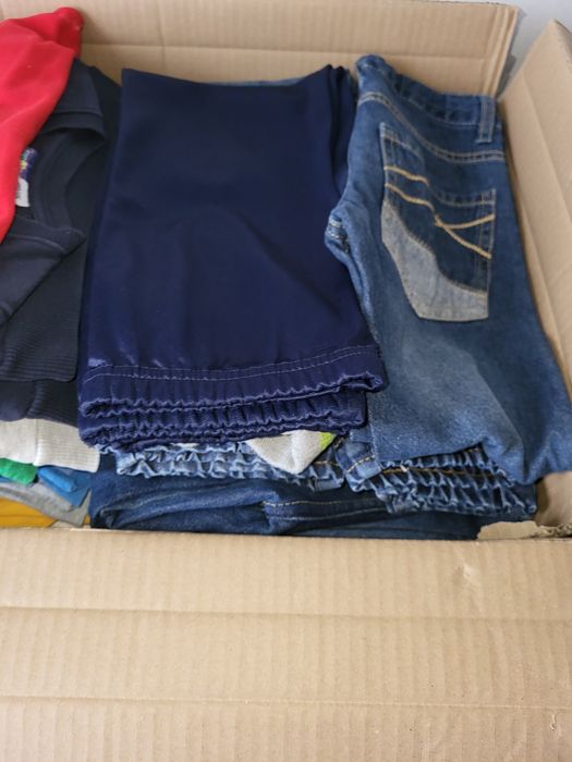 Paka ubrań dla chłopców bliźniaków