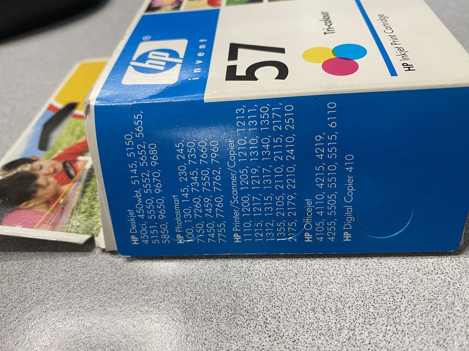 HP Tri-Color Ink Cartridge (57)64752405940482120