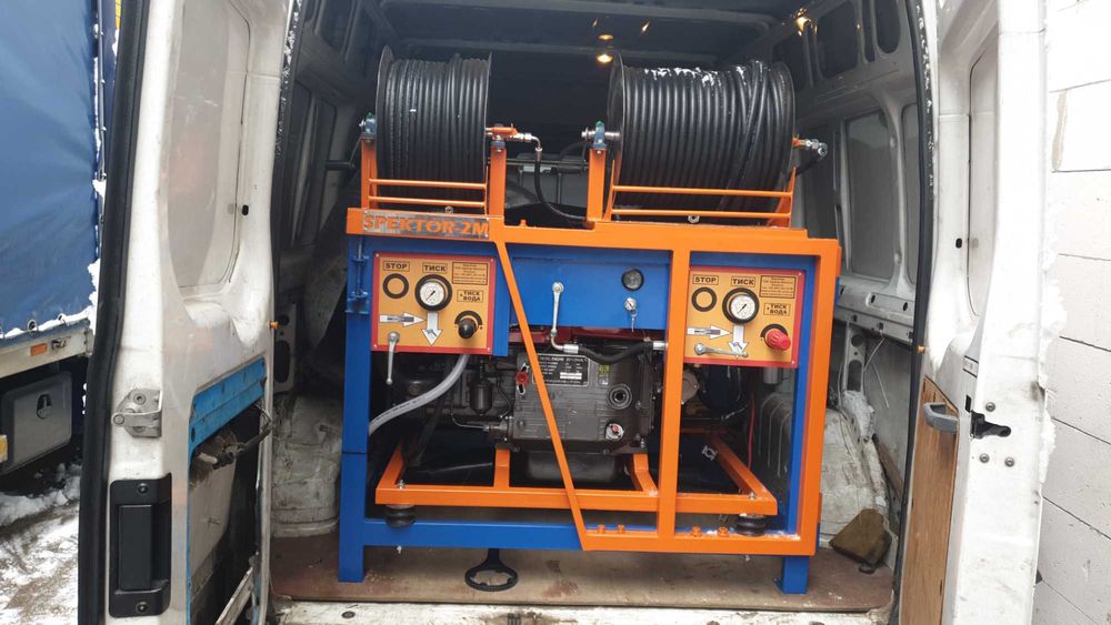 Гидродинамическая машина каналопромывочная