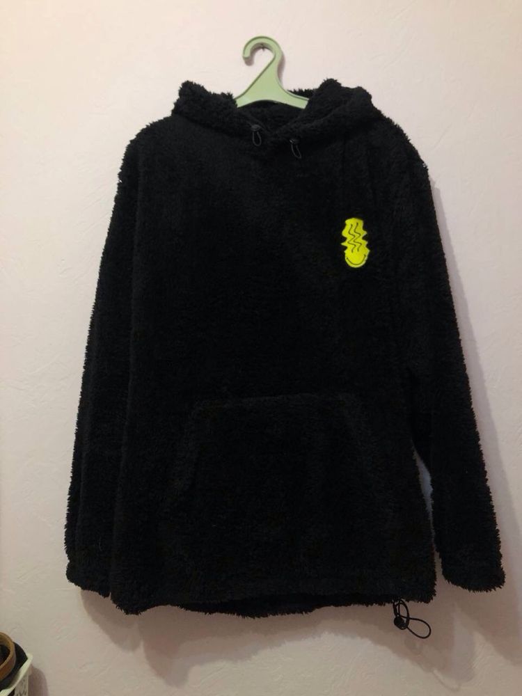 Hm h m x Smiley Teddy sherpa hoodie oversize fit 521 Olx