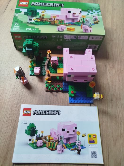 Lego Minecraft 21268 dom prosiaczka