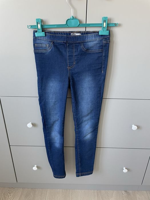 Jegginsy rurki jeansy rozmiar 146 jak nowe