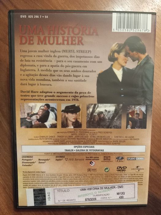 Uma História de Mulher (Meryl Streep)