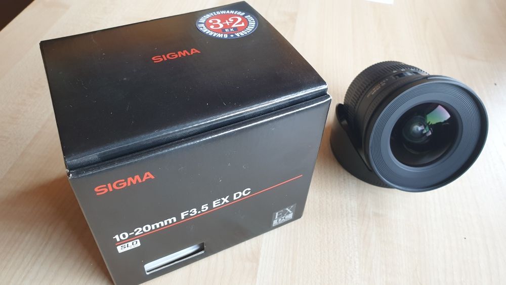 Sigma EX DC f3,5/10-20mm, mocowanie Pentax