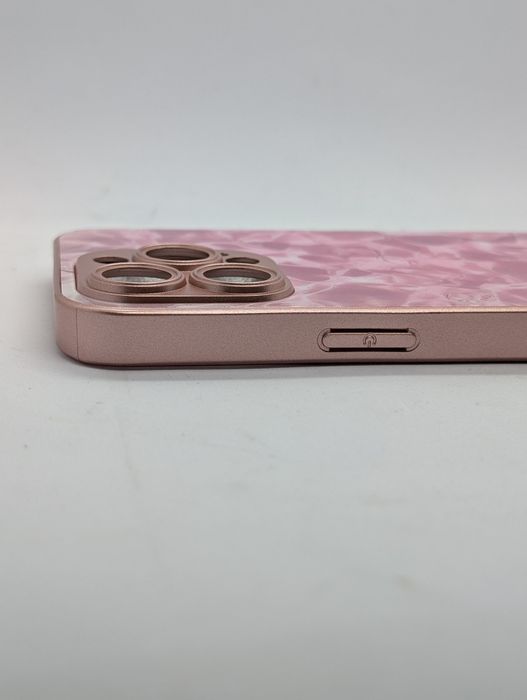 Nowe Etui case iPhone 15 PRO - różowa woda