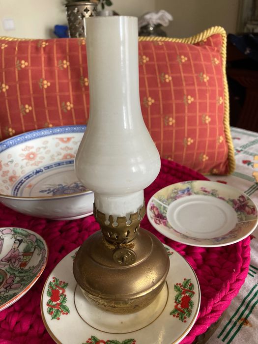 Chávenas de chá porcelana pintadas à mão vintage sec XVII