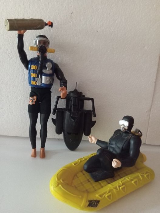 Bonecos Action Man articulados antigos