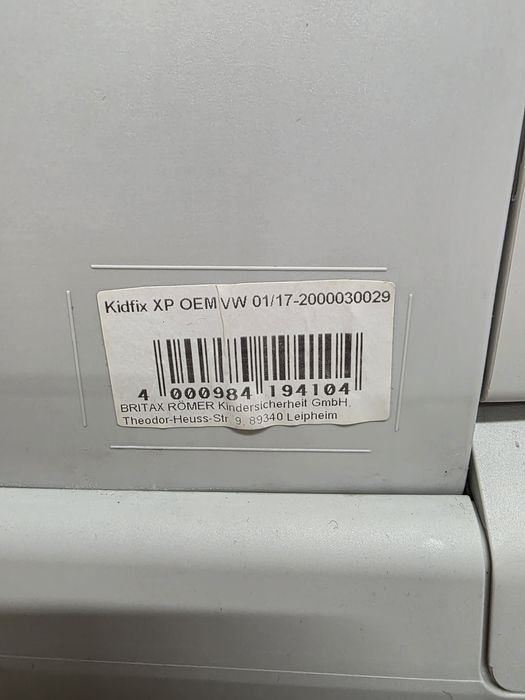 Britax Romer Fotelik dziecięcy 15-36kg kidfix XP VW