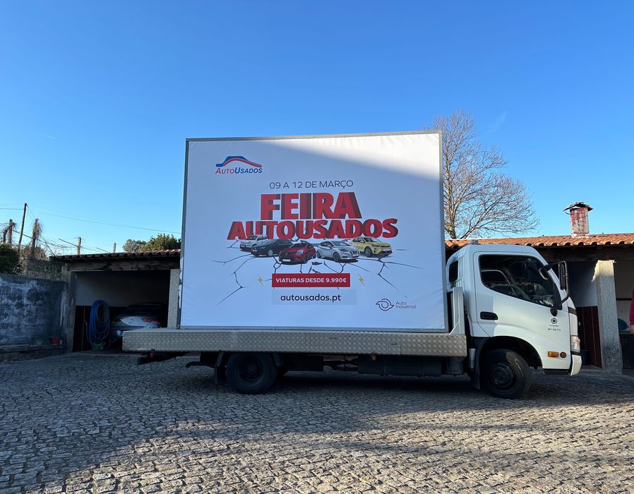 Carrinha móvel publicidade