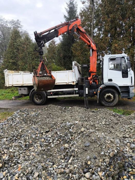 Iveco Eurocargo ML 150E21  Iveco Eurocargo ML 150E21 wywrotka + HDS