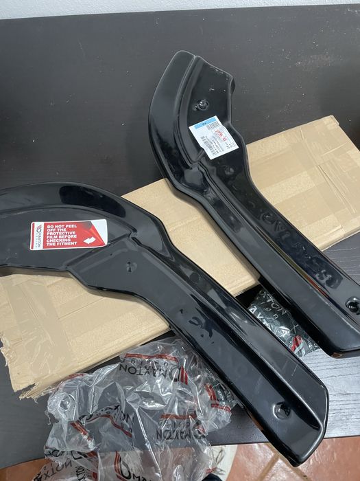 Maxton A45 W176 Rear Side Splitters V.2