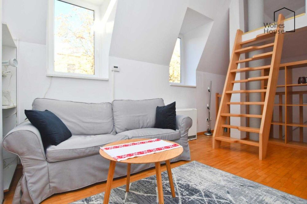 Mieszkanie w Centrum z 2 antresolami | 34m2 | ENG