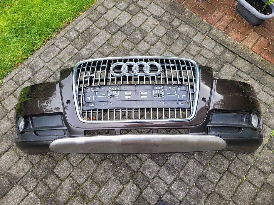 Audi a6 c6 lift allroad zderzak przód czujniki pdc spryski xenon lz8w