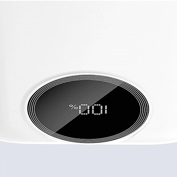 Powerbank Dudao K13/10000mAh z wbudowanym kablem - biały