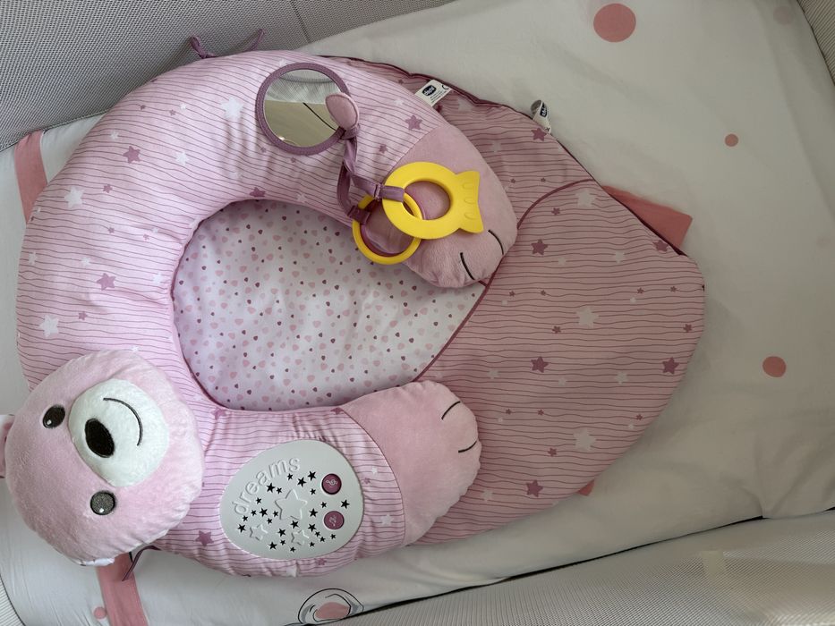 Дитяче ліжко Chicco Next 2 Me Magic Evo для дівчинки