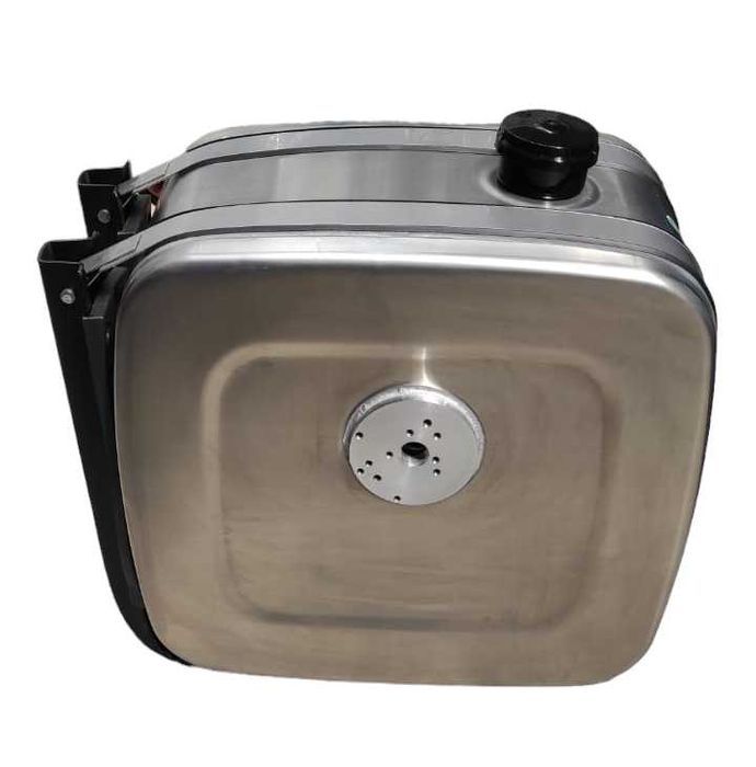Zbiornik aluminiowy oleju hydraulicznego 60L boczny powrót z boku