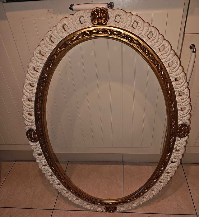 Rama do lustra obrazu owalna 85 x 64