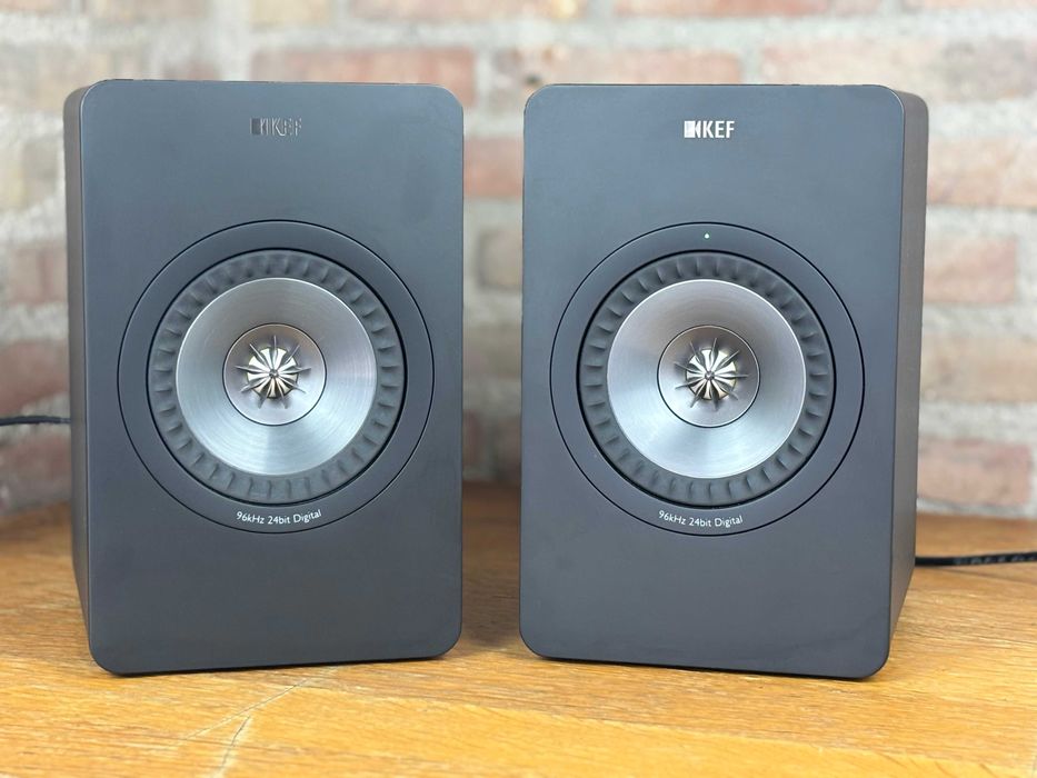 KEF X300A–aktywne kolumny-grają niestabilnie –zestaw do naprawy/części