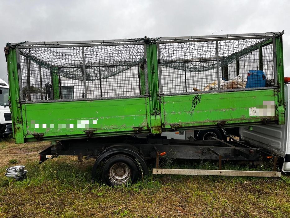 Zabudowa wywrotka mocny kiper 3 stronny 12v zielen miejska