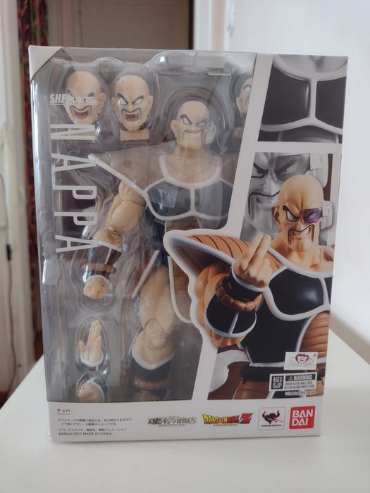 Dragom Ball S.H. Figuarts - Mr. Satan, Majin-Boo e Nappa
