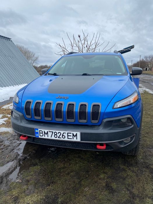 Jeep Cherokee Trailhawk 4X4 2017 Blue 3.2L