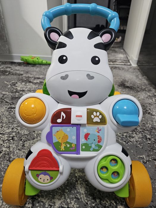 Музична каталка-ходунки Fisher-Price «Зебра»  6-36 місяців