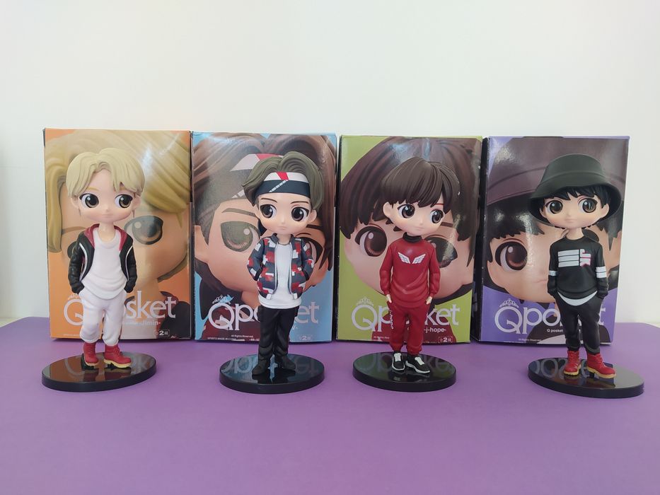 BTS - Figuras Tinytan Qposket + Caixa