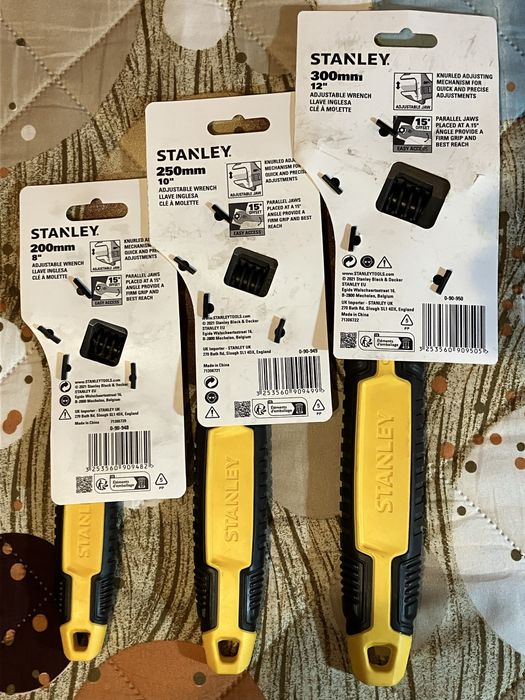 Chaves ajustáveis Stanley novas