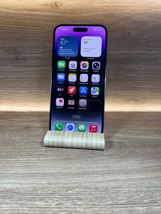 iPhone 14 Pro Max 256 Deep Purple !! АКБ: 100% !! №: 5089 !! СТАН ГАРНИЙ !!! З США !! Айфон купити оригінал !!