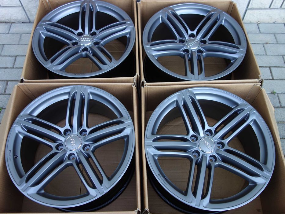 Felgi AUDI Q7 4L0 V12 POMPEI 5X130 AUDI SPORT 21'' Oryginał
