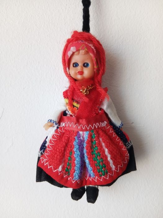 Mini boneca Portuguesa,  traje Minho  Folclore