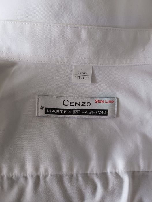 Koszula biała slim 41-42