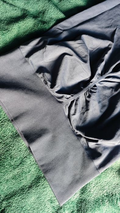 Legginsy jeansowe na szerokiej gumie