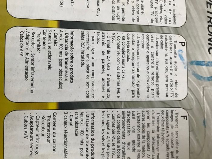 Transmissor Audio/Video