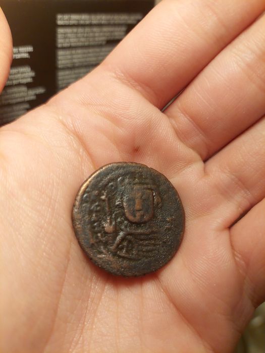 Moeda Bizantina Maurice Tiberius