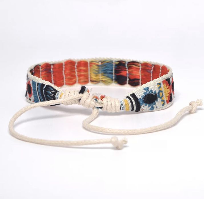 Pulseiras de corda etnicas