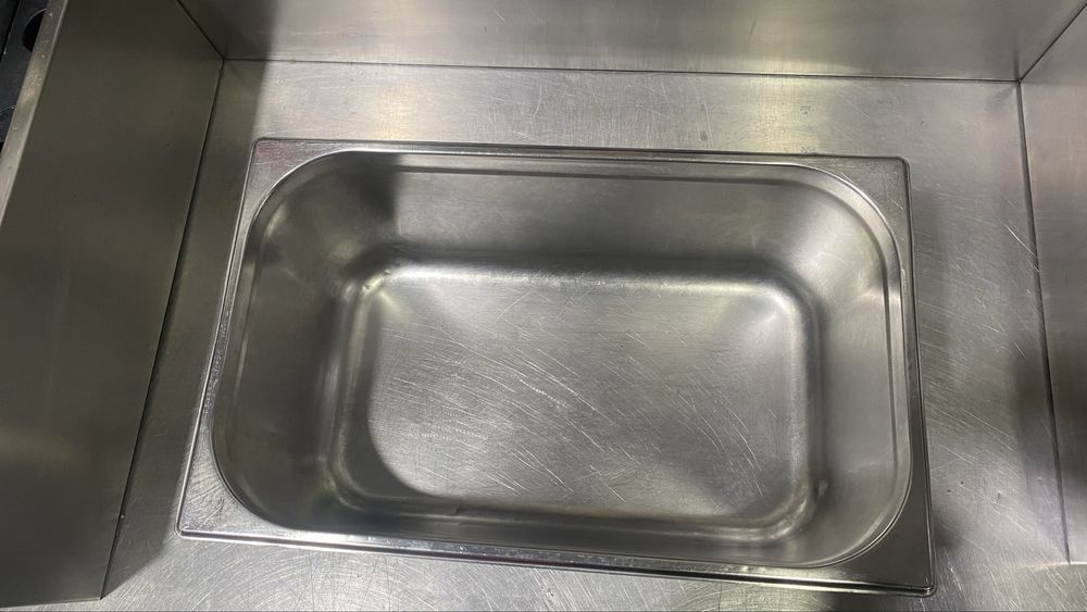 Tabuleiro/ recipiente GN 1/1, 200mm inox