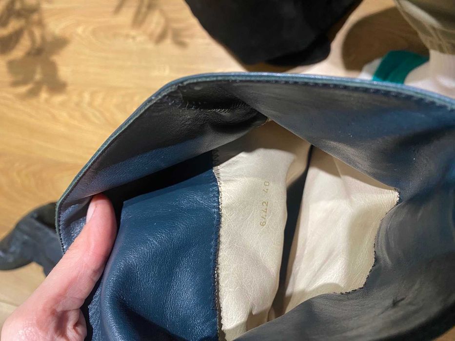 Сапоги ботфорты Fellini кожа LUX 40р