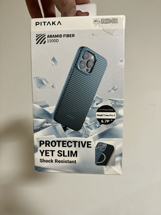 Чохол PITAKA MagEZ Case Pro 4 для iphone 15 pro max