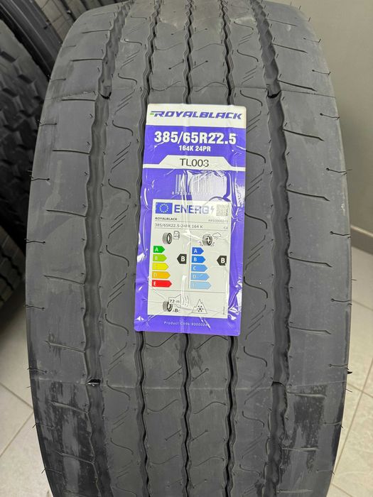 385/55R22.5 Royal Black TL003 opona ciężarowa naczepowa NOWA