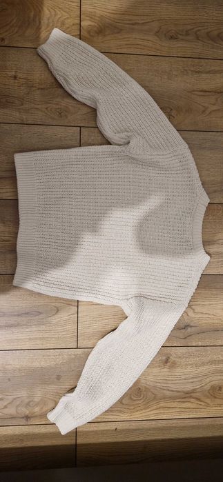 H&M Sweter beżowy 134/140