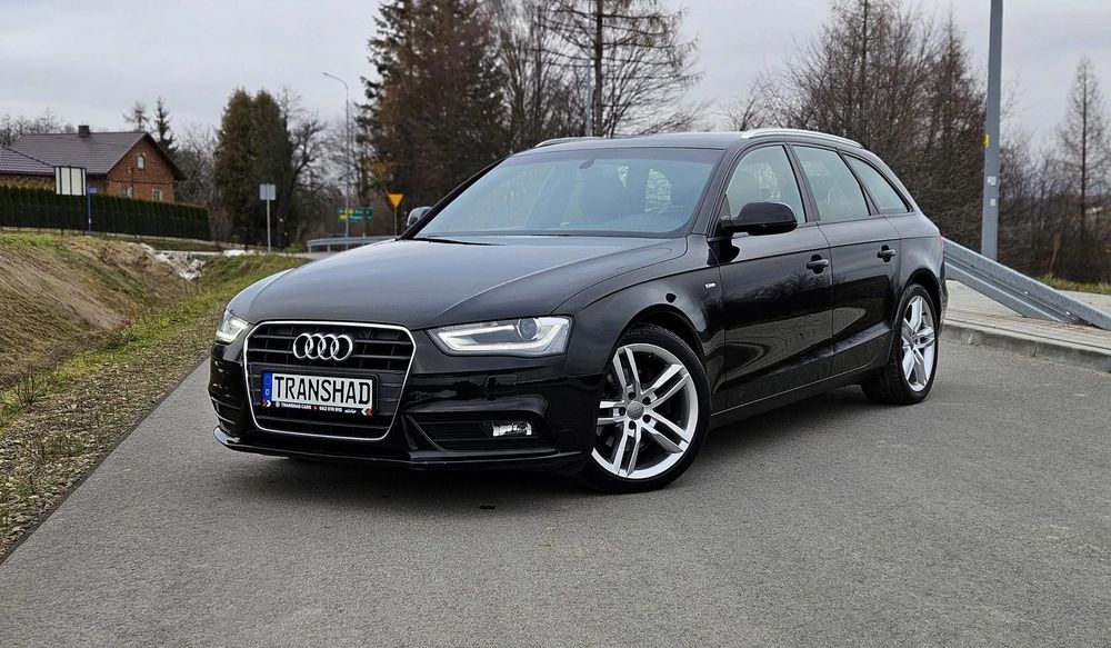 Audi A4 Avant 2.0 TDI 190KM / S-LINE / Grzana Kanapa / El. Klapa / Piękna / Zobacz!